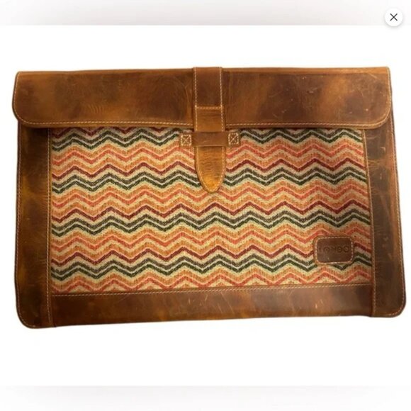 MacBook Pro 15” & 16” Cowhide Leather Sleeve Bag Case - Top Grain Cowhide Leathe - Picture 1 of 5
